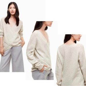 Aritzia The Group by Babaton Bandini Sweater Winter / White